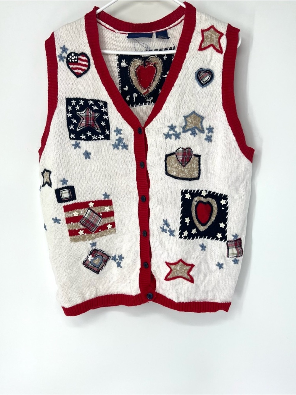 CST blues vintage sweater vest women’s 1X